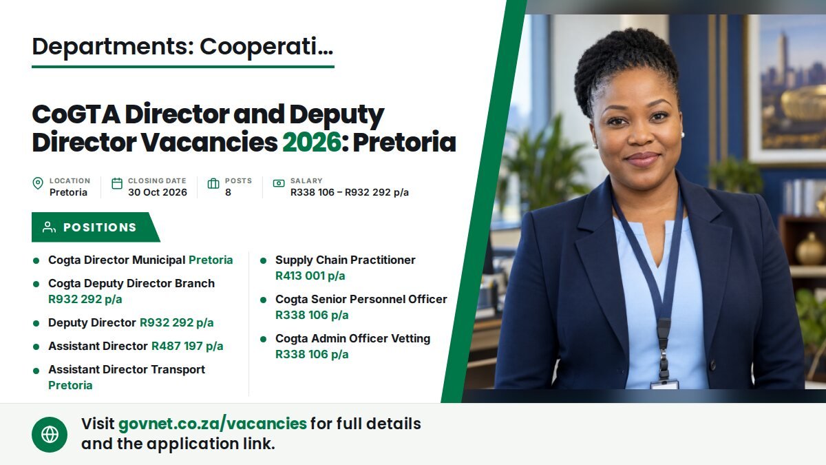 Assistant Director at Gauteng Department of Sports Arts Culture and Recreation