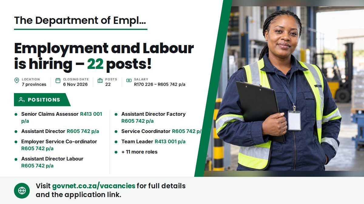 Inspector at The Department of Employment and Labour