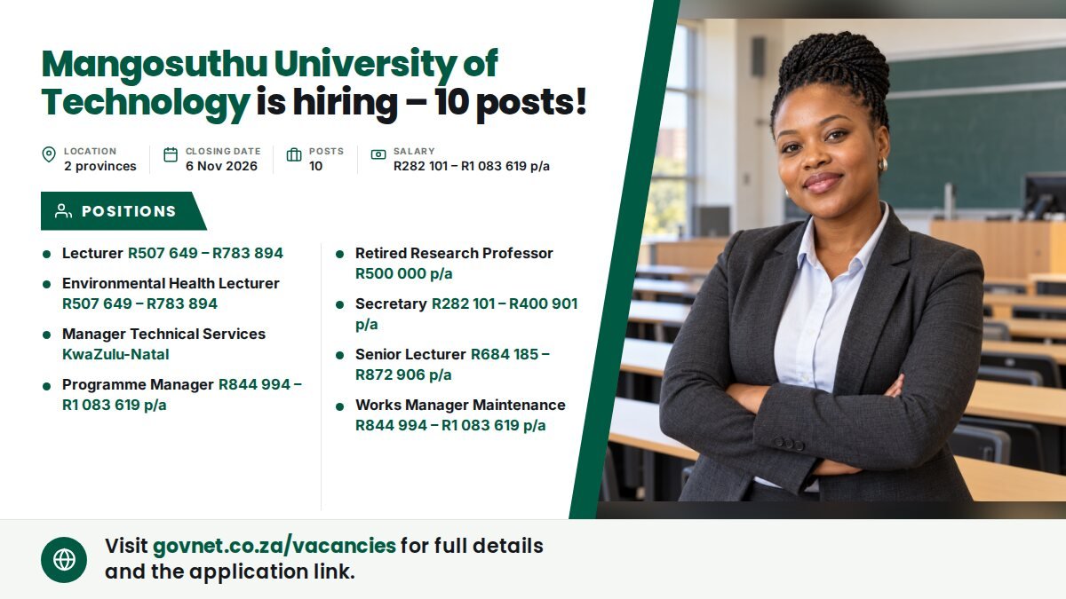 Ngap Lecturer at Mangosuthu University of Technology