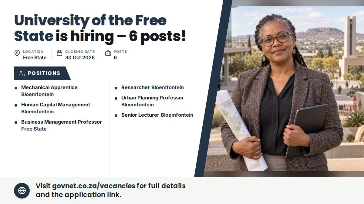 Urban Planning Professor at University of The Free State